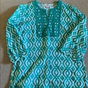 3/4 sleeve cutton top